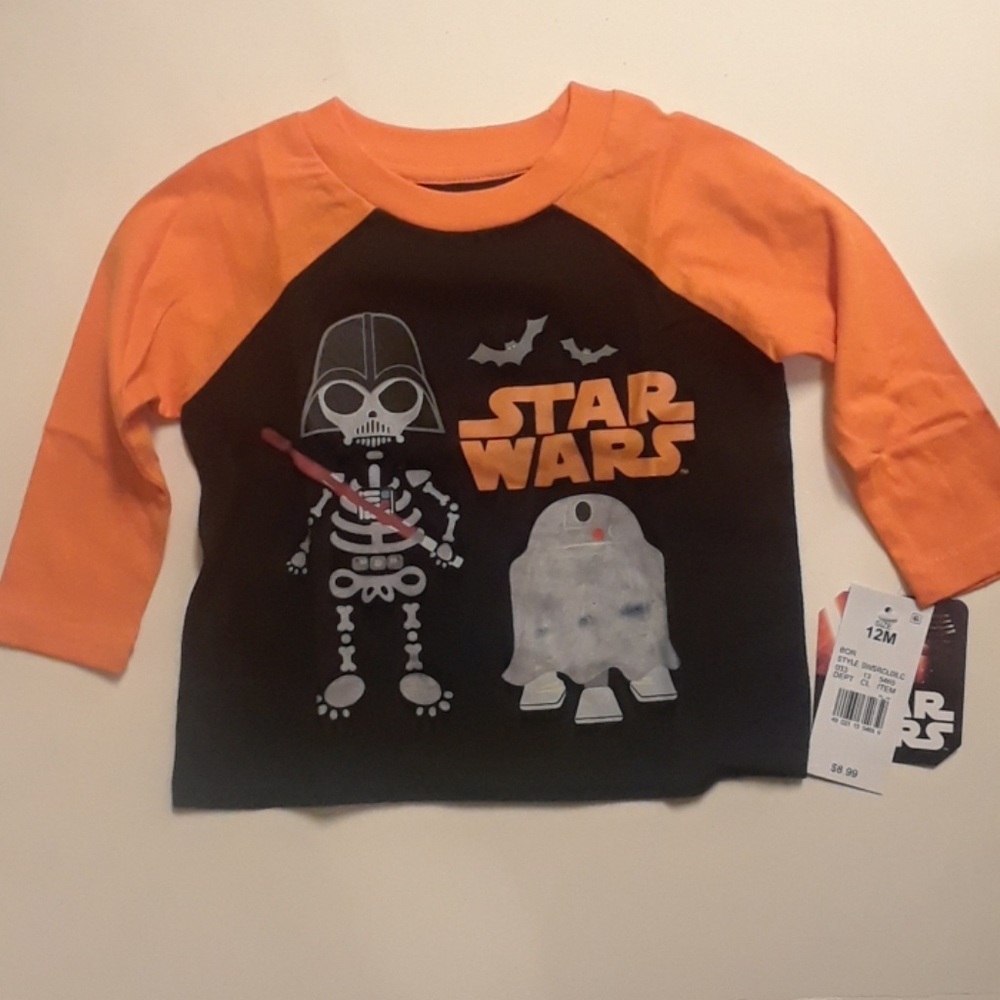 Star Wars Halloween 12 month shirt
